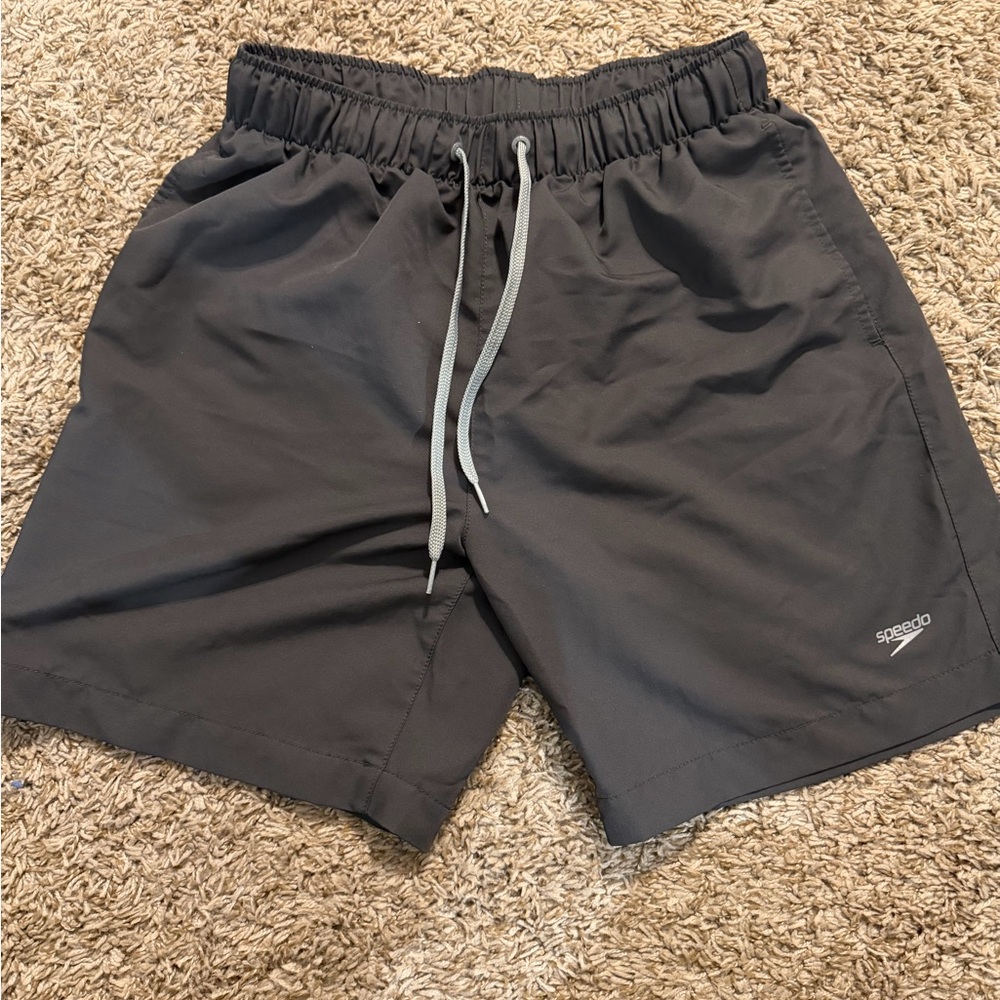 Speedo Charcoal Swim Trunks